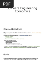 Software Engineering Economics