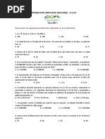 Solucionar Los Siguientes Problemas Realizando El Procedimiento