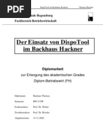 Warenverteilsystem in Bäckereifilialen Von T. Hackner