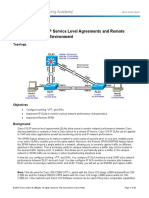 Chapter 8 Lab 8-1, IP Service Level Agreements and Remote SPAN in A Campus Environment