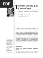 Dependencia Emocional en Un Grupo de Mujeres Denunciantes de Maltrato de Pareja (Este) PDF