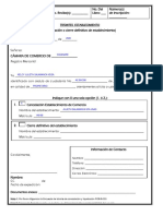 Cancelacion o Cierre de Establecimiento