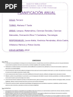 Planificacion Anual 2018