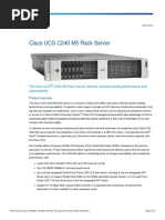 Cisco UCS C240 M5 Datasheet