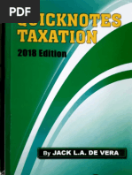 Quicknotes Tax MCQS Book 1 - Gen. Principles PDF