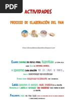 ELABORACION DEL PAN Actividades