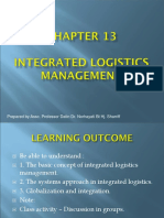 13.0 Chapter - 13 - Integrated Logistics Management