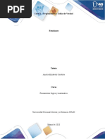 Tarea - 1 - Pensamiento Logico y Matematico