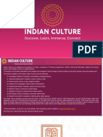 Indian Culture Brochure