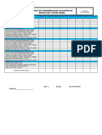 Inspección Preoperacional de Equipos de Protección Contra Caídas