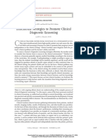 Strategies To Promote Clinical Diagnostic Reasoning PDF