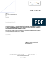 Carta de Propuesta Sociales Consultora