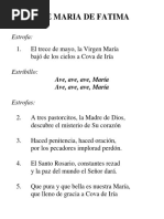 Mayo 13 Cantos