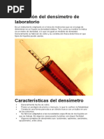 Definición Del Densímetro de Laboratorio