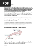 Formal and Informal Assessments