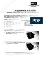 MAHA MH-C888 Charger Supplemental Instructions