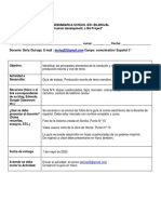 Guía 4. Tercer Grado JT - Español.DerlyQuiroga. Abril 20-Mayo 1.