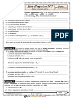 Série D'exercices N°7 - Génie Électrique - Moteur À Courant Continu - Bac Technique (2015-2016) MR Raouafi Abdallah