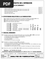 Texte de L'Epreuve: 1.documents Remis Au Candidat