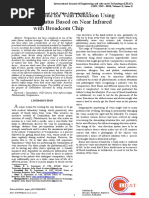 An Efficient Scheme For Vein Detection Using Accuvein Apparatus Based On Near Infrared With Broadcom Chip