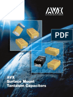 SMD Tantalio Capacitor Codes Avx