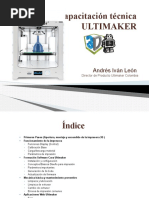 Capacitación Técnica ULTIMAKER 2