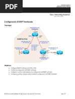 02 Act Configuración EIGRP IPv4 IPv6 Clasico Nombrado