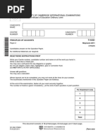 University of Cambridge International Examinations General Certificate of Education Ordinary Level