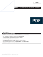 PPP Reading Test 7 Part A Questions and Texts