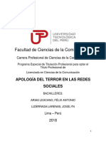 Felix Arias - Joselyn Lizarraga - Trabajo de Suficiencia Profesional - Titulo Profesional - 2018 PDF