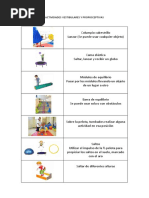 Actividades Vestibulares y Propioceptivas