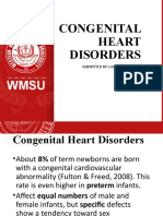 Congenital Heart Disorders (Acyanotic)