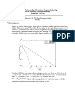 Homework 13 (Wireless Communications) Solution