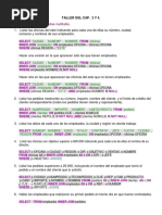 Solucion Taller SQL 3 - 4 Basico