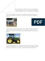 Tipos de Tractor Mariajose