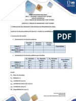 Guia de Desarrollo Ejercicio 3 Analisis de Sensibilidad y Post-Optimo Tarea 2 16-01 2020