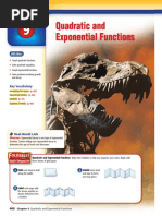 Quadratic and Exponential Functions: Key Vocabulary