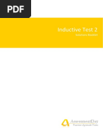 Inductive Test 2: Assessmentday