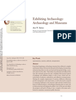 Exhibiting Archaeology Archaeology and M PDF