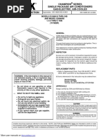 York Air Conditioner D2NA060