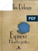 Gilles Deleuze - Espinoza - Filosofia Prática