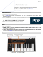 LPK25 Editor User Guide: To Download and Install The Editor Software