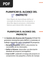 11 Planificar El Alcance Del Proyecto