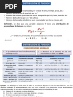 3.2 Distribución de Poisson