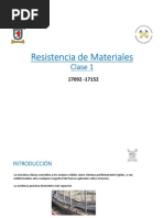 Clase 1 - Resistencia de Materiales