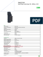 Zelio Control Relays - RM22TG20 Datasheet