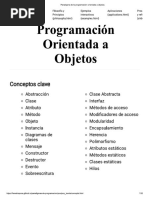 Programacion Orientada A Objetos