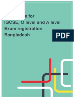 Step Guide For IGCSE, O Level and A Level Exam Registration Bangladesh