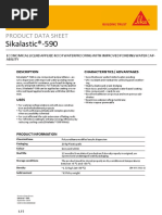 Sikalastic®-590: Product Data Sheet