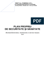 Plan Propriu de Sec Si San - POD Braila